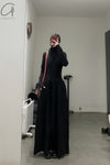 Daniel Andresen turtleneck long skirt Cleo black
